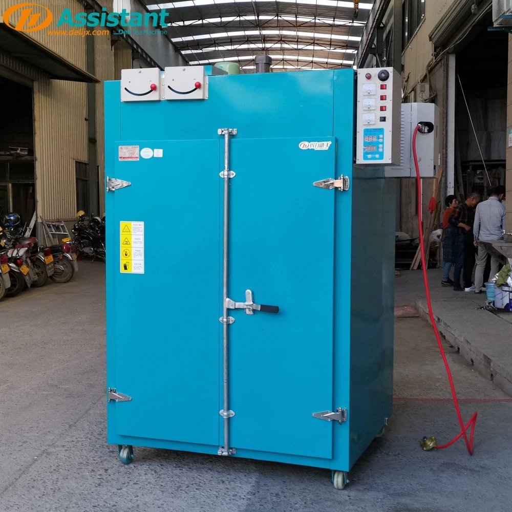 ประเทศจีน แก๊สและเครื่องทำความร้อนไฟฟ้าแบบโรตารี่ 16 ชิ้น 120 ซม. ถาดอบแห้ง Dehydrator DL-6CHZ-Q18 ผู้ผลิต